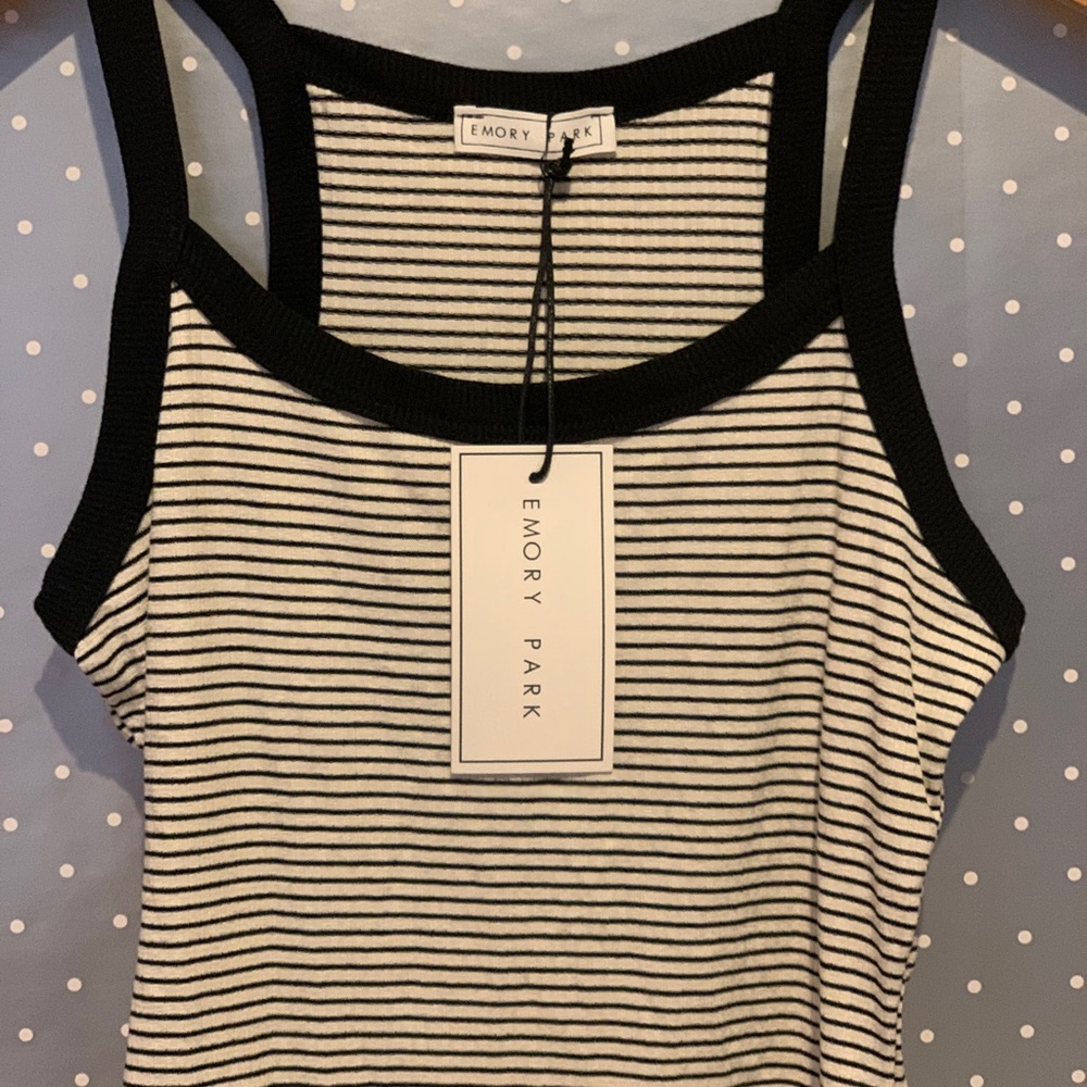 Emory Park Striped Bodysuit